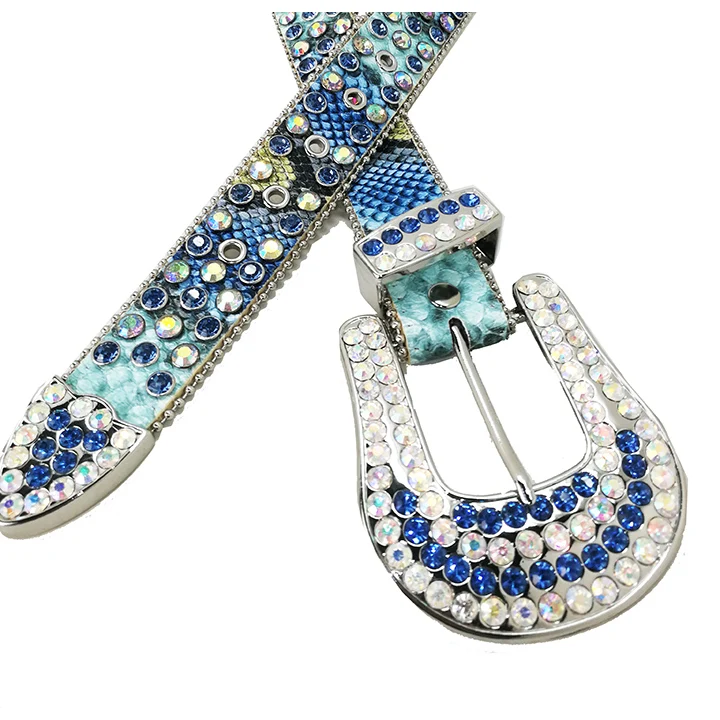 kids designer inspired belts removable buckle bling crystal studded belt man western rhinestone designer inspired belts