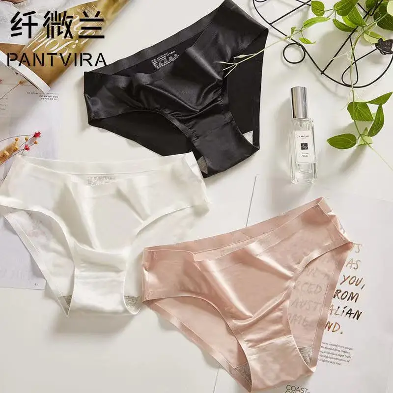 Laser Cut Panty Breathable Pants Women Seamless Elastic Lightness Invisible Tight Sexy Hot Low Waist Panties Underwear Briefs