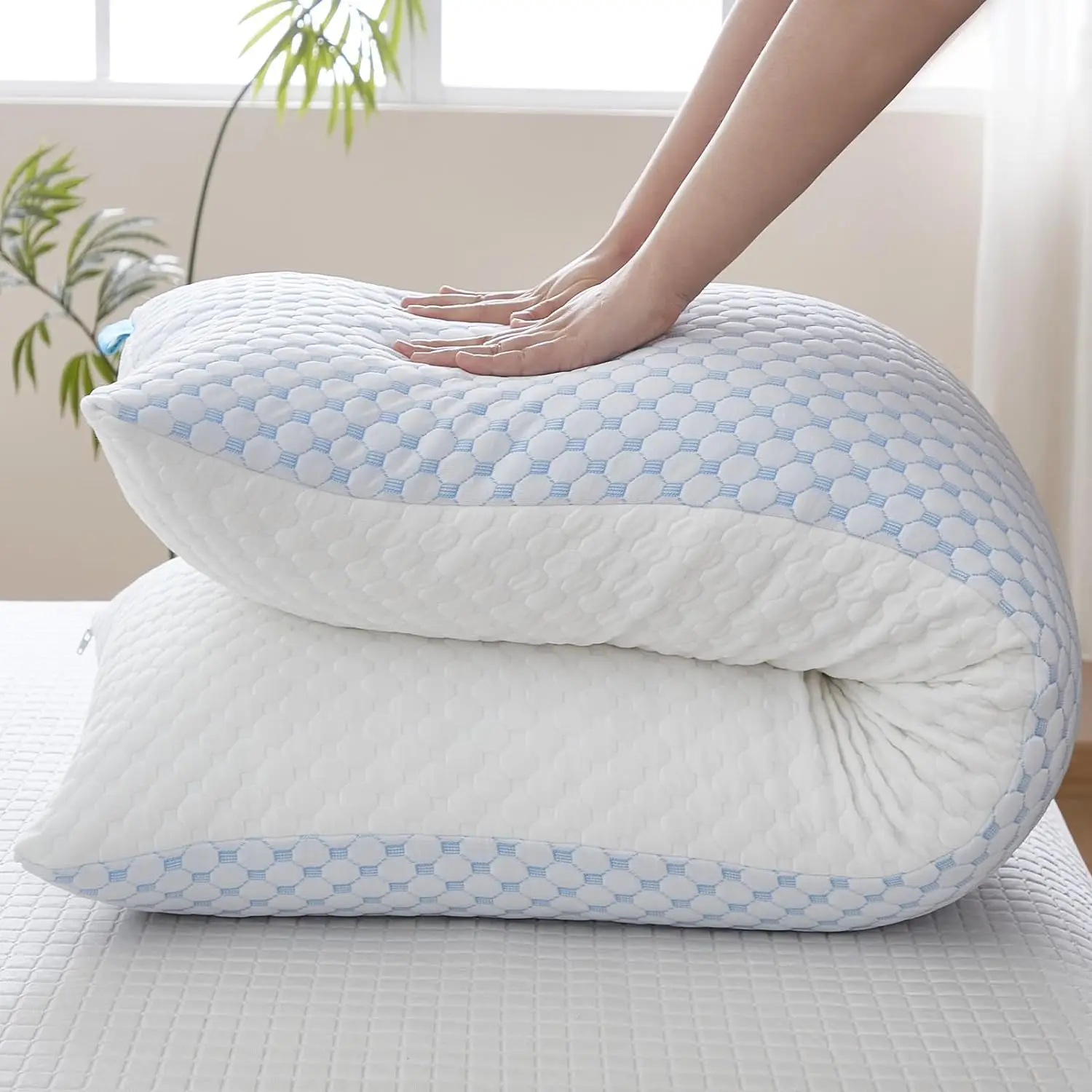 Embrace Comfort and Support During Pregnancy with a Shredded Memory Foam Pillow