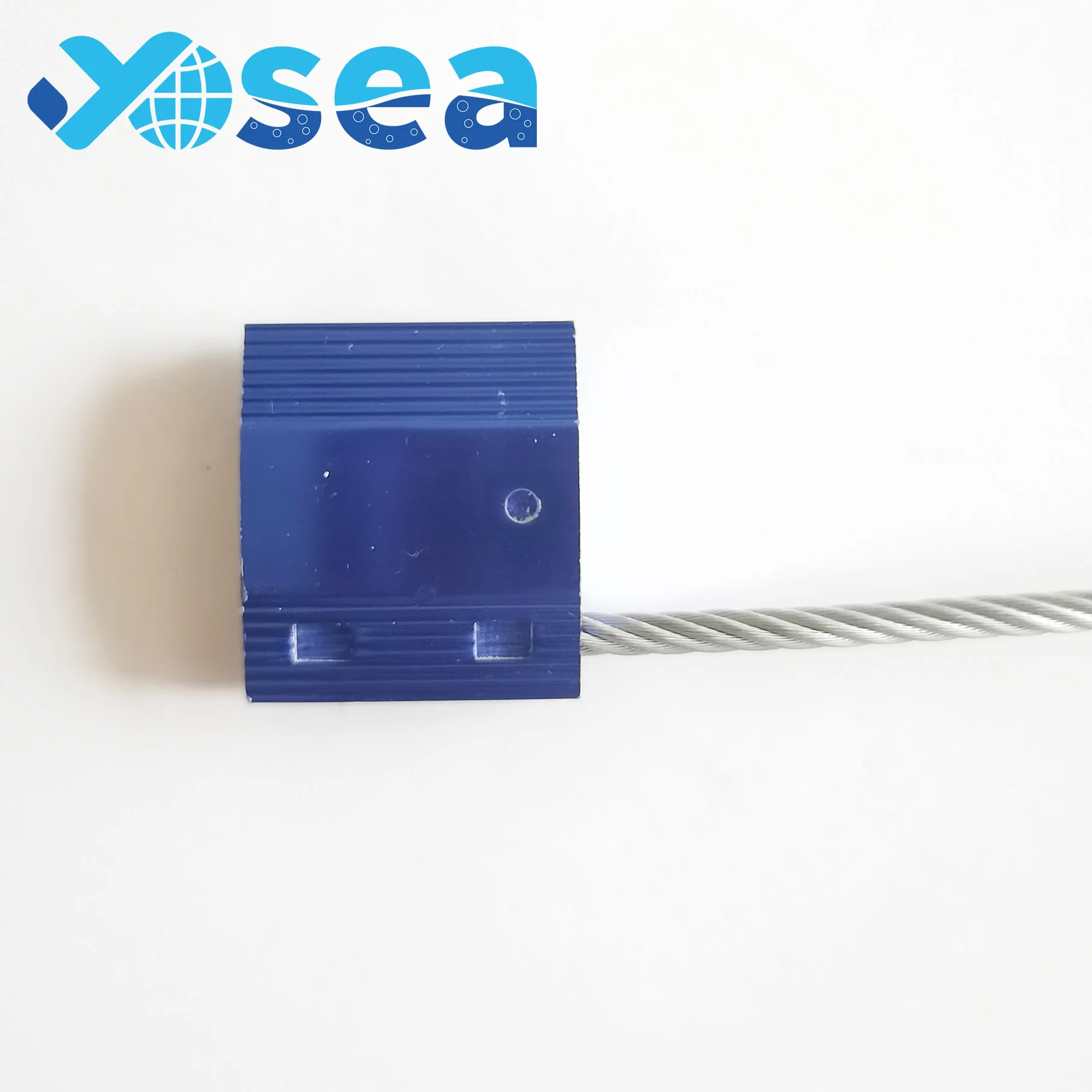 ISO17712 adjustable length safety cable lock logistics pp pull-tight security seal for container truck with number