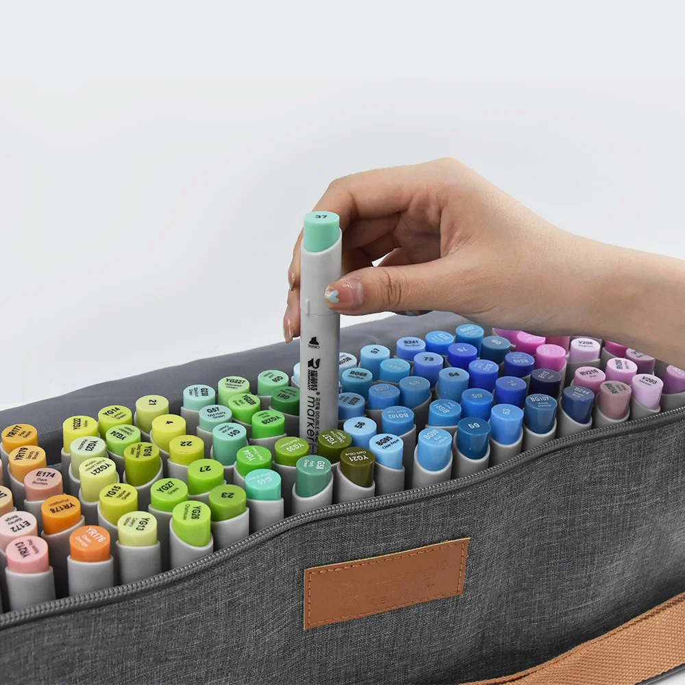 80 colors Factory Supply Alcohol Based Ink Artistic Drawing Permanent Paint Sketch