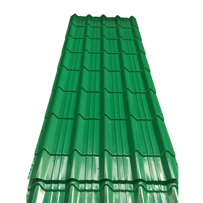 color coated corrugated ral 5001 roofing sheets corrug 14 gage zinc tiles iron metal roof prices