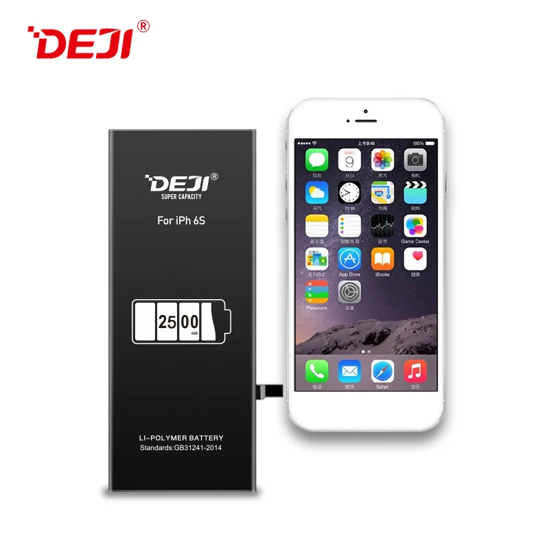DEJI cell phone batterie battery for iphone battery replacement x xs 13 12 11 xr 8 7 6 6s 5s 14 pro max plus