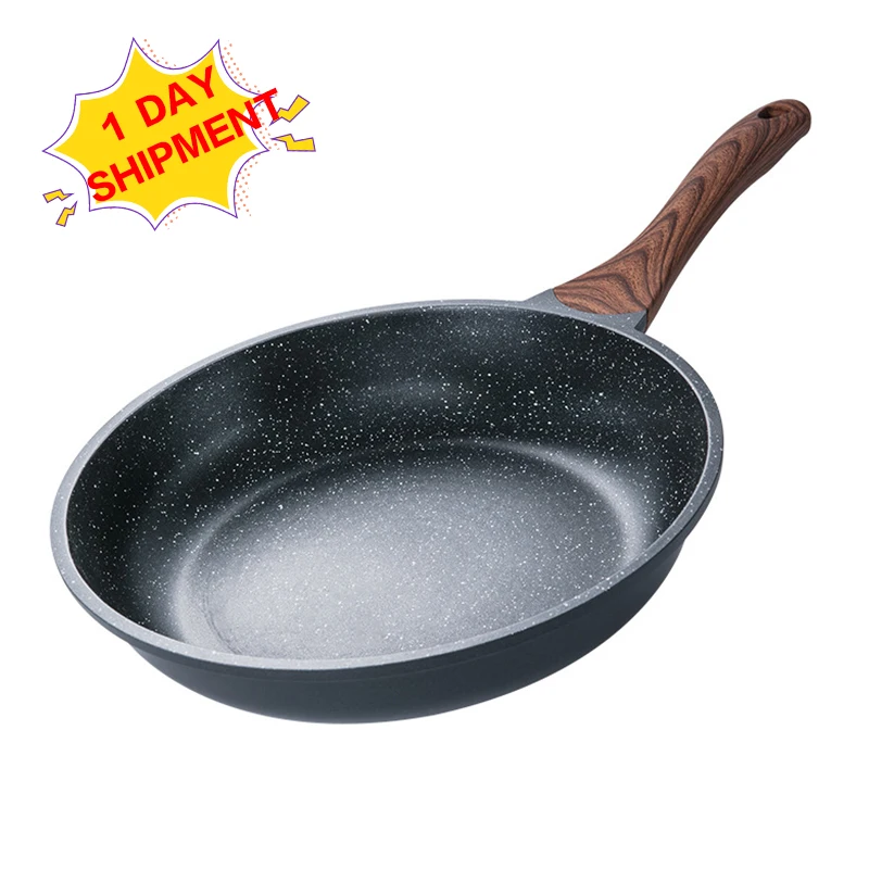 Quick Lead Non Stick Cast Iron Stone Ceramic Kitchen Nonstick Cooking Pots Cookware Sauce Pans Set Frying Pan