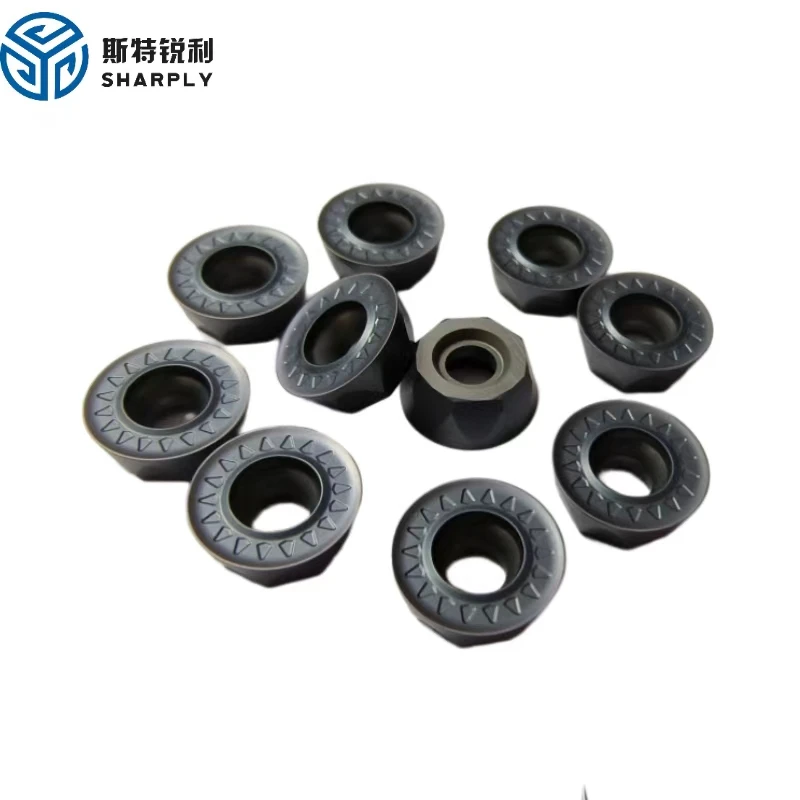 ZZST Tungsten carbide inserts CNC cutting tools Milling inserts Round inserts Cutter