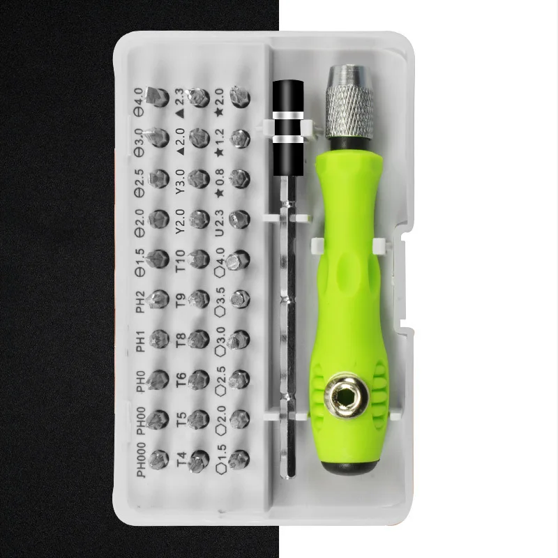 32 in 1 Multifunctional Screwdriver Set Mini Small Screwdriver Magnetic Screw Driver Bit Portable Repair Tool Kit