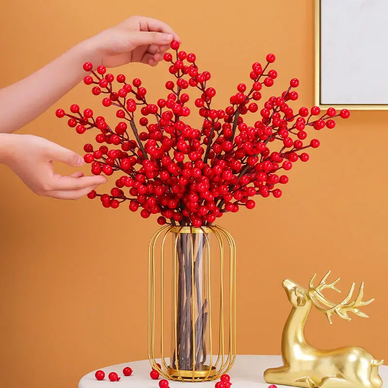 Amazon Hot Sale Metal Lantern Frame Flower Glass Vase Decoration Accessories Luxury Metal Wire Flower Vase