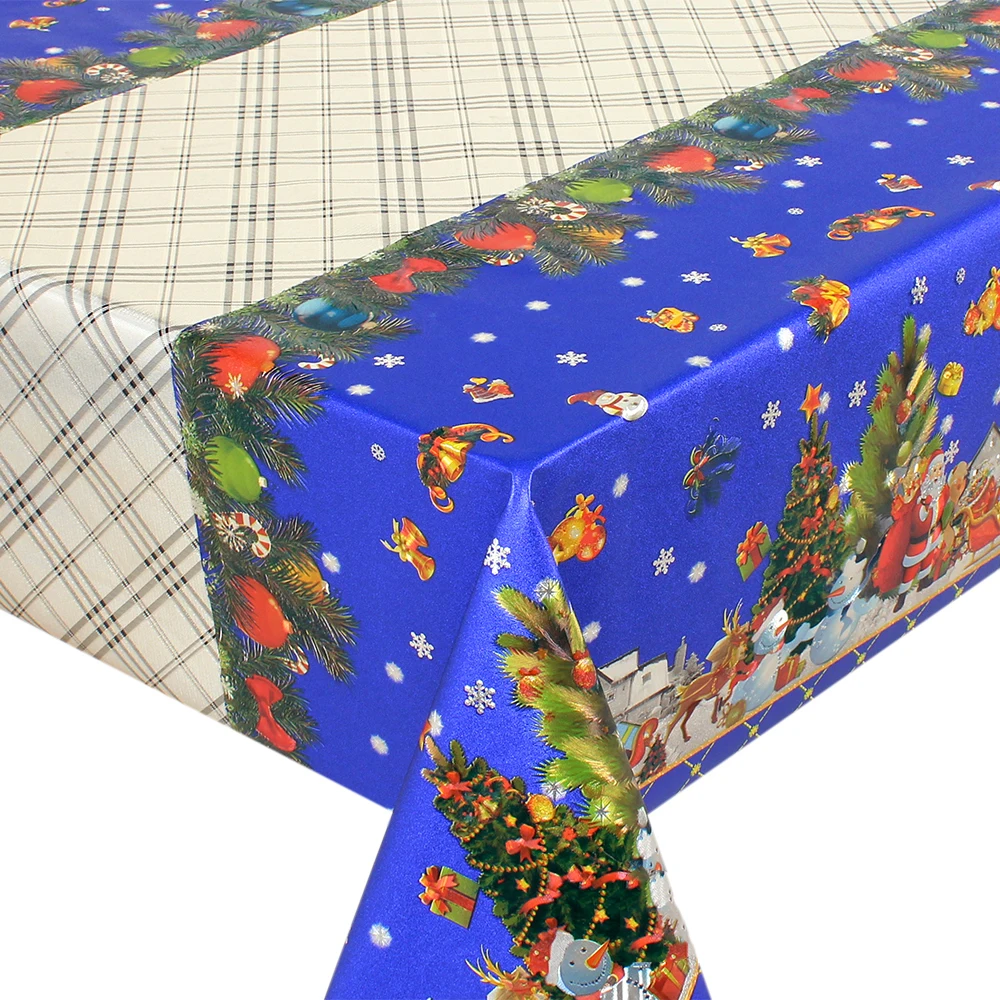 Домашний Декор ПВХ скатерть Рождественский дизайн