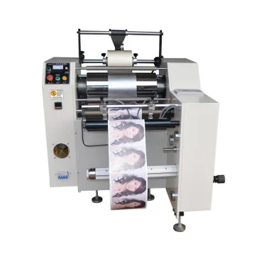 Paper Hot Roll Laminator Machine Roll to Roll Roller Automatic Laminating Machine Price for Label Shop