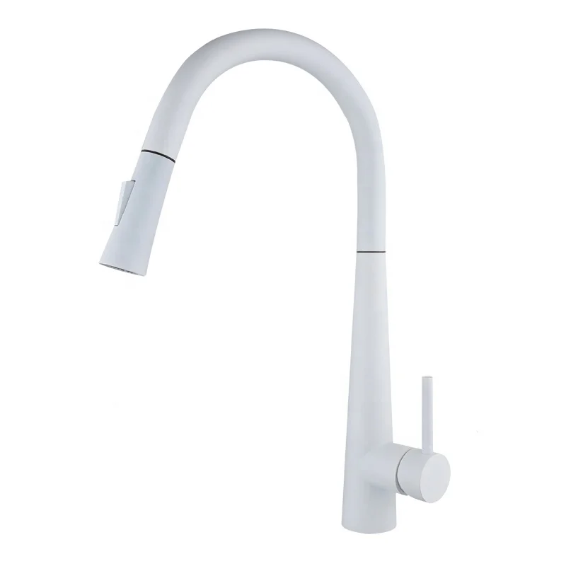 
White Black Touch Control Sensor Kitchen Faucets Singe Handle 360 Rotation Mixer Tap Smart Sensor Kitchen Mixer Faucet 
