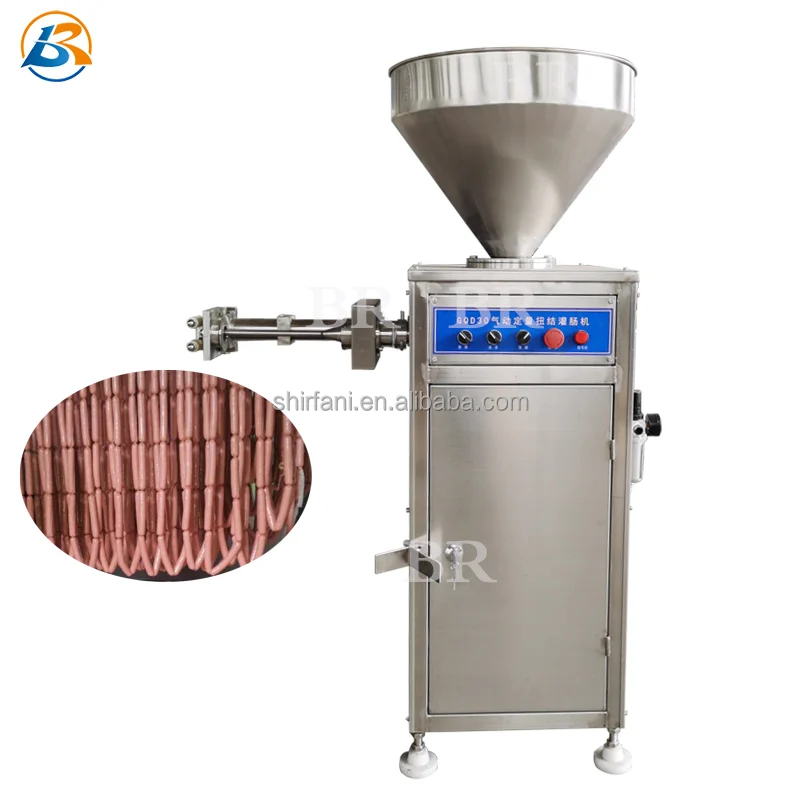 Automatic Pneumatic Sausage Stuffer Making Machine Sausage Filler Machine Sausage Production Line