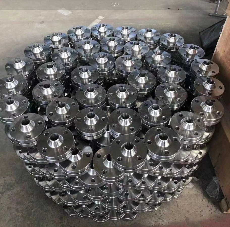 Stainless Steel & Carbon Steel Flanges, Flat Welded Valve Flanges for Petroleum & Petrochemical Pipeline Connections