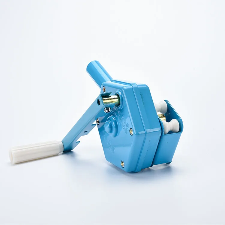 Made in China roll-up unit for ventilation greenhouse Manual film coiler sidewall winder side ventilation opener