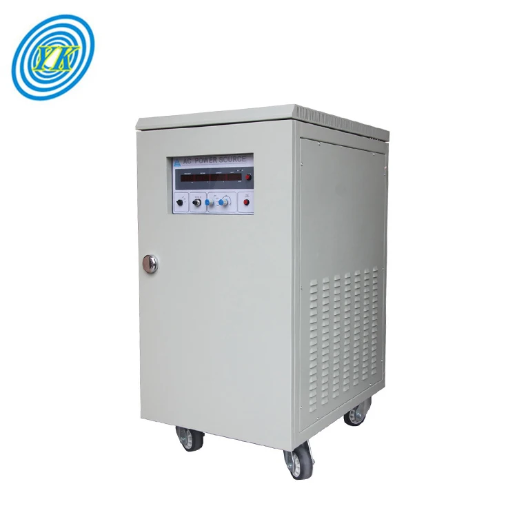 20kva ac power source 3 phase  to 220v rotary power frequency converter 60hz 50hz 400hz
