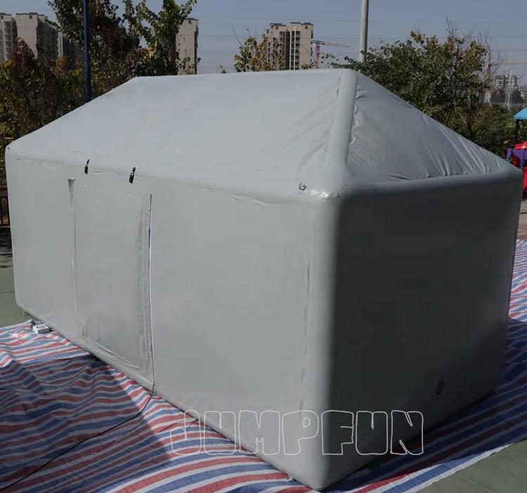  20ft x 10ft воздухонепроницаемый надувной гараж с вентилятором воздушного фильтра карсарай структура воздуха навес лучшее качество из Китая