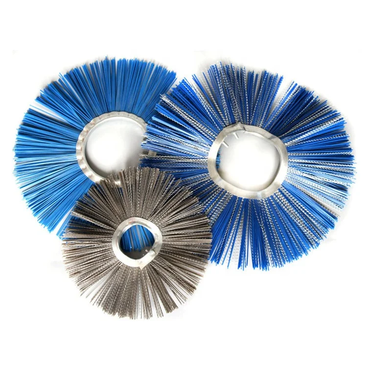 China Supplier Road Street Sweeper Brushes pp polypropylene steel wire brushes