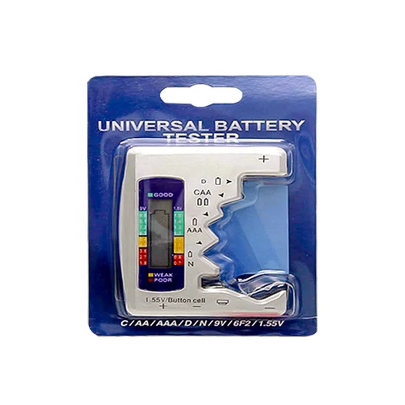 BT-886 Digital Battery Tester LCD Display Cell Battery Capacity Capacitance Detector Battery Analyzer Diagnostic Tool