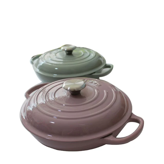 Hot sale cast iron enamel kitchenware
