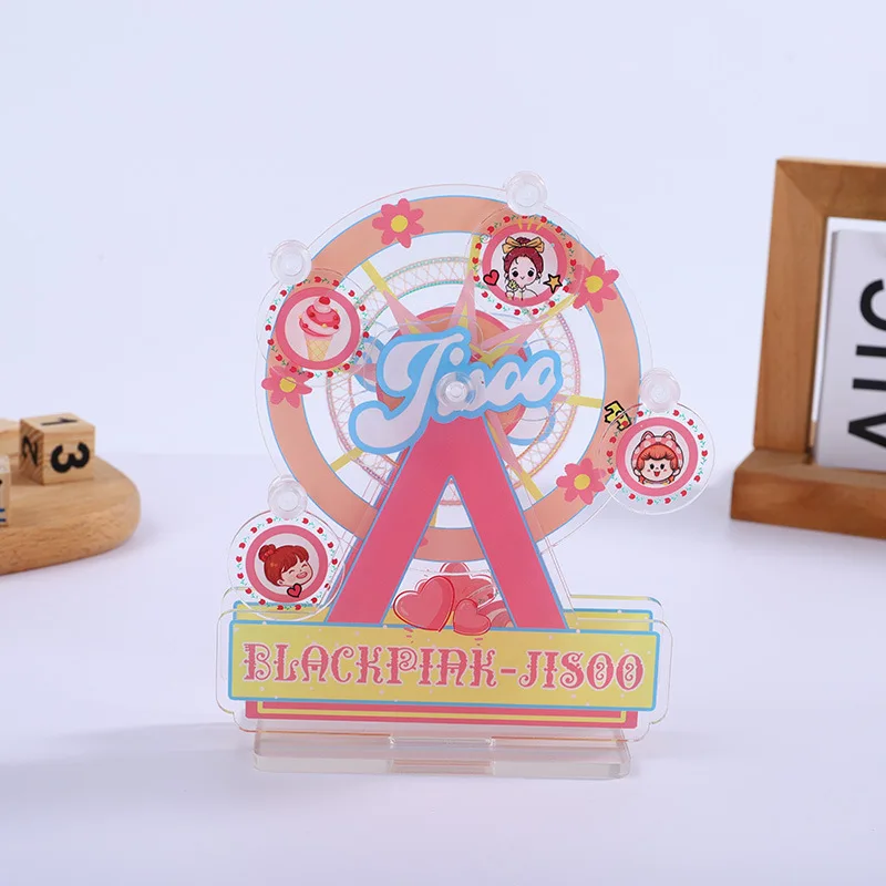 Customized combination of acrylic charm printed Acrylic Ferris Wheel