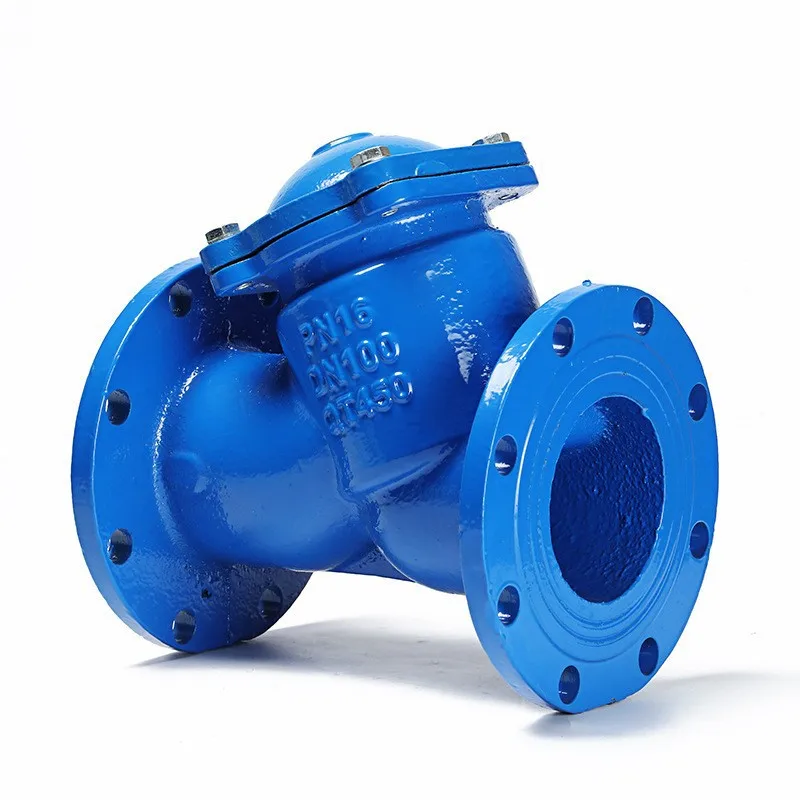 Ballcheck valve Ductile cast iron check valve Unidirectional flange check valve