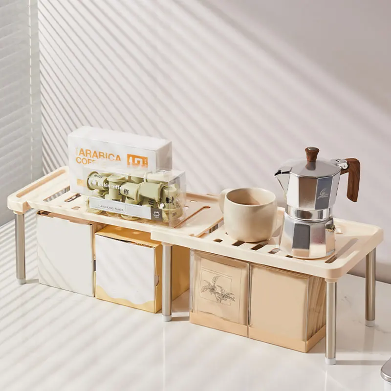 Hot selling household kitchen storage shelves are used to store pots and kitchenware, saving storage space containers