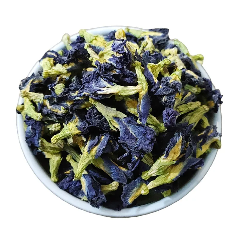 Best Selling Chinese Flower Blooming Tea Natural Blue Tea Dried Butterfly Pea Flower Tea
