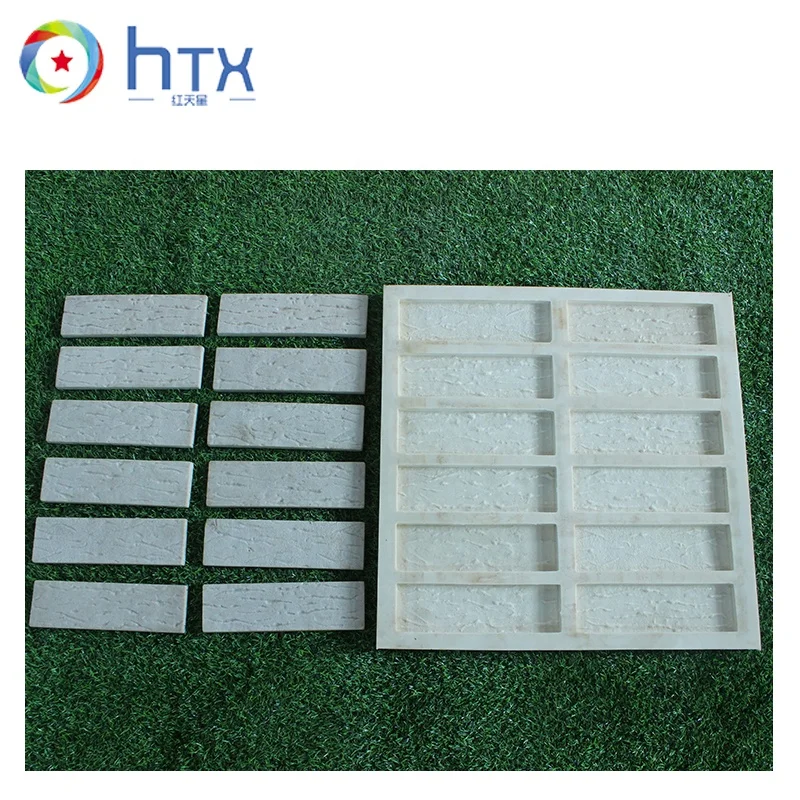 Silicone rubber molds for concrete cement wall stone