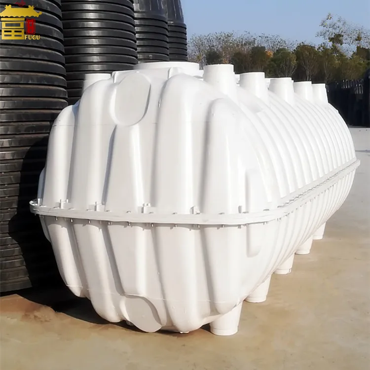 2022 новый дом сточных вод очистных сооружений HDPE био-дайджест септик 0.5CBM-2.5CBM