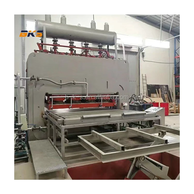 Melamine laminate flooring press production line making machine