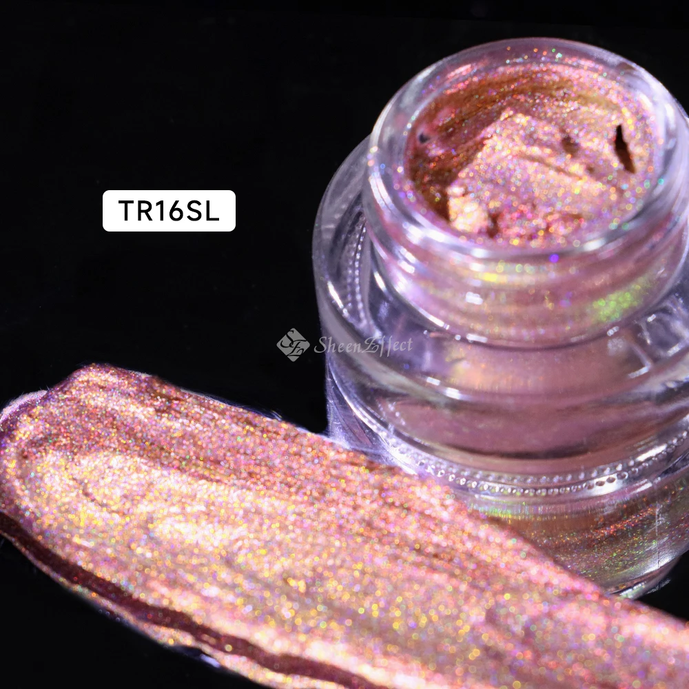 High Quality Multichrome Chameleon Glitter Eyeshadow Chrome Flakes Cream Makeup Liquid Pigment Gel Eyeshadow