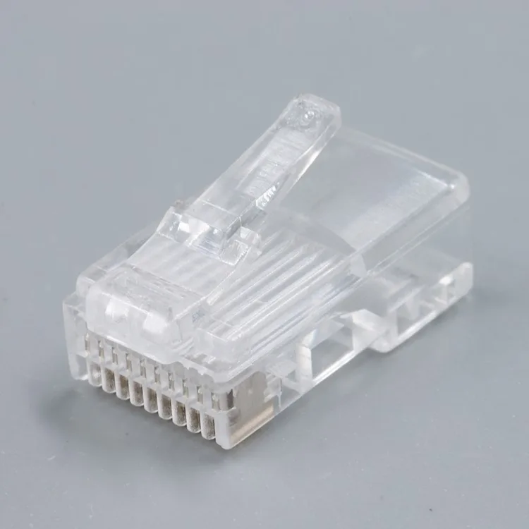 Сетевой разъем SCONDAR Ethernet Rj45 RJ-45 разъем 2 зубца Cat5 Cat5e Cat6 Cat7 модульный разъем защелки 8P8C Cat 5 5e RJ 45 Conector