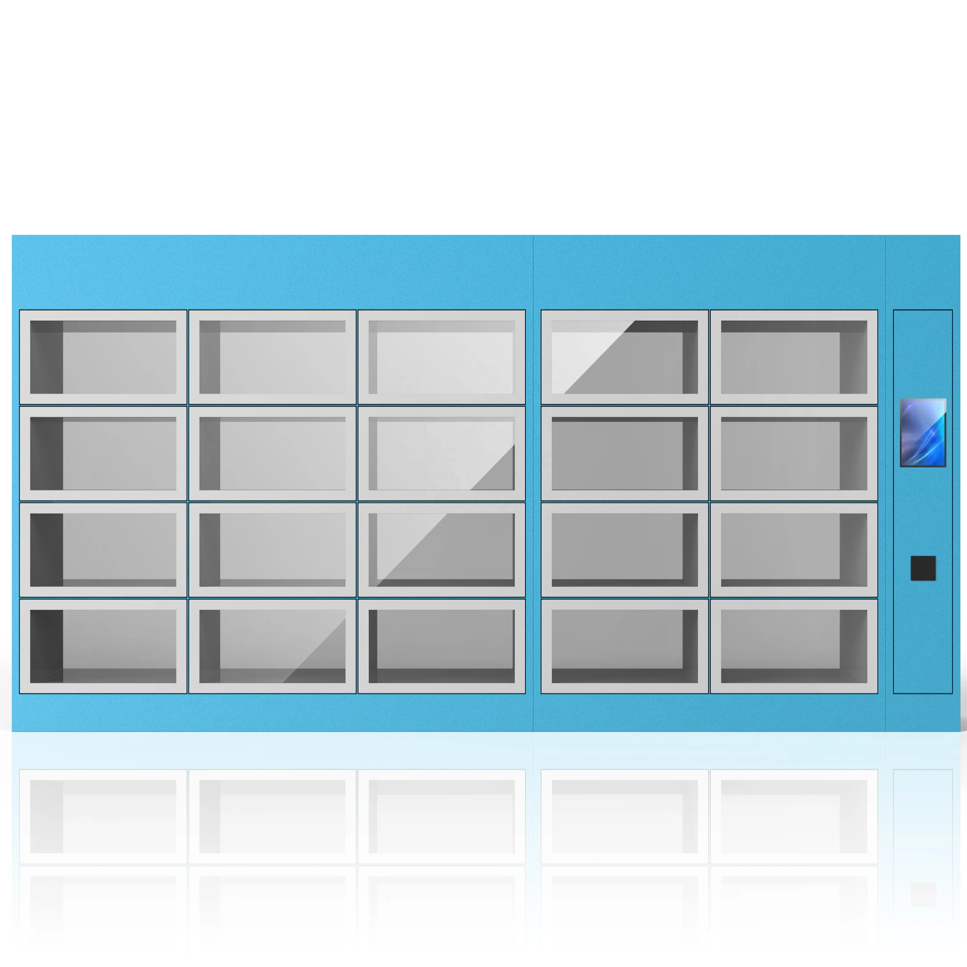 Take-out industry food warmer delivery locker