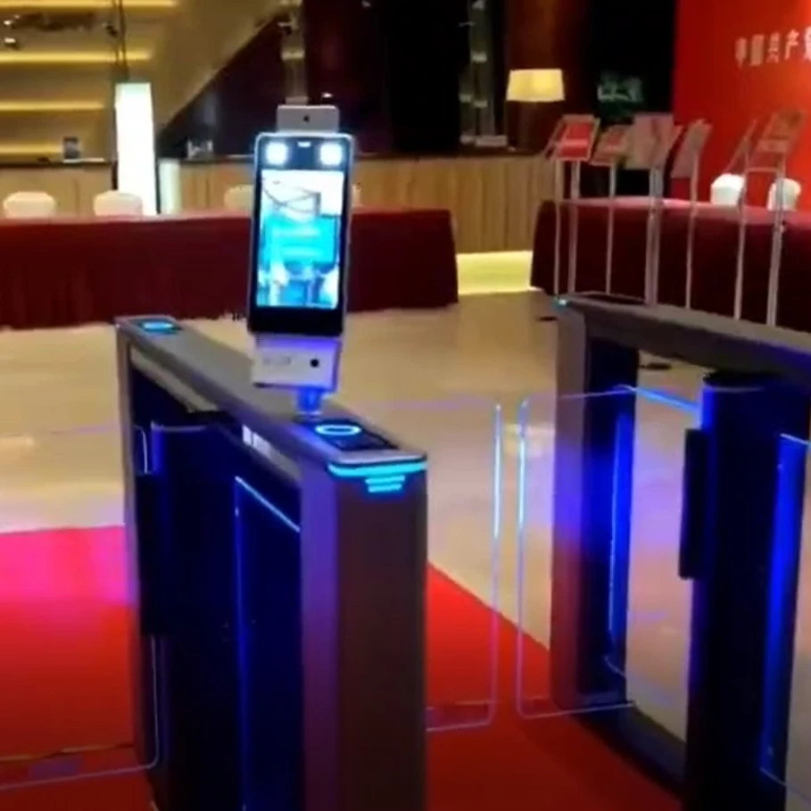 Wholesale smart access devices 8 Inch face scanner biometric face recognition card qr code reader