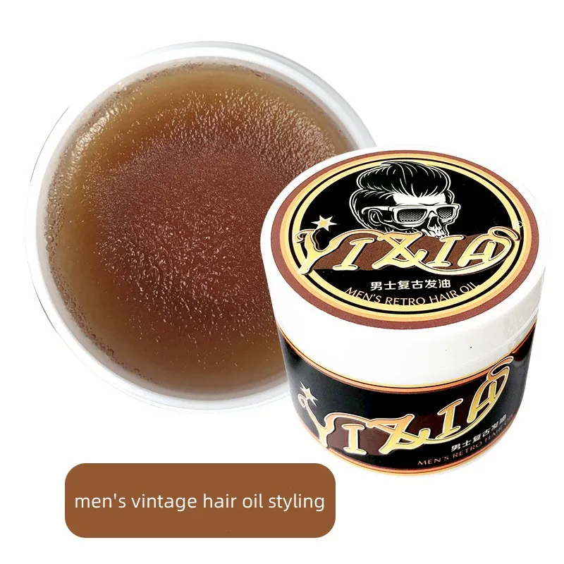 Strong Edge Control Hair Wax Gel Private Label Hair Edge Control Pomade
