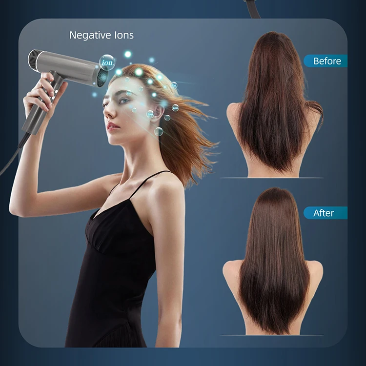 Wholesale Professional hairdryer Ionic Brushless Hair Dryer 2000W High Speed BLDC Hair Dryer