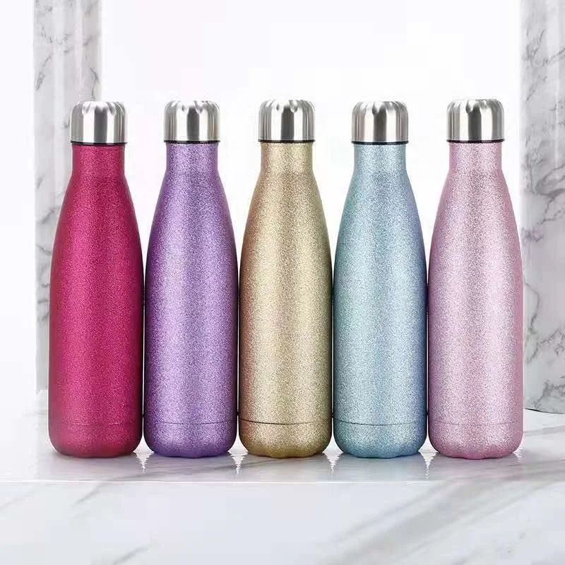 
750ML Single Wall Flask Cola 304 Stainless Steel Coca Flask Thermal Coke Flask Bottle Insulated Coca Cola Bottle 