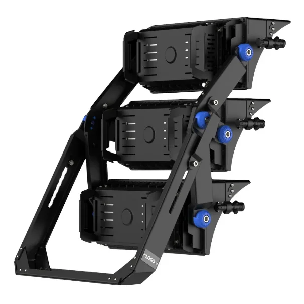 AC90 305V Outdoor LED Sports Lights IP66 Tennis Court Lighting Dimming 1500W 255000LM