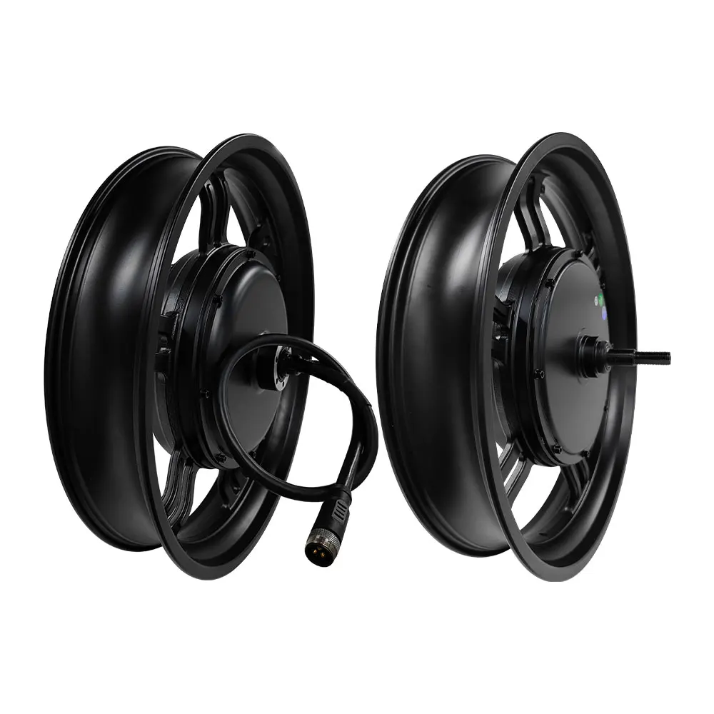 Factory Wholesale 48V 60V 72V 2000W 3000W 20 Inch Hub Motor 65km/h Brushless High Speed Electric Wheel Hub Motor Kit
