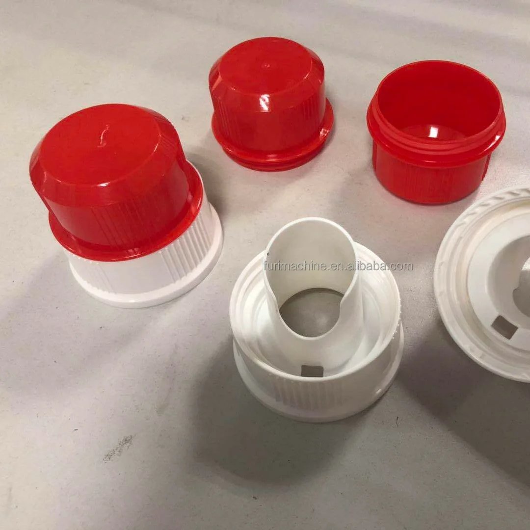 
 Отбеливающее моющее средство, 2 части, машина для прессования и укупорки крышек съедобного масла  