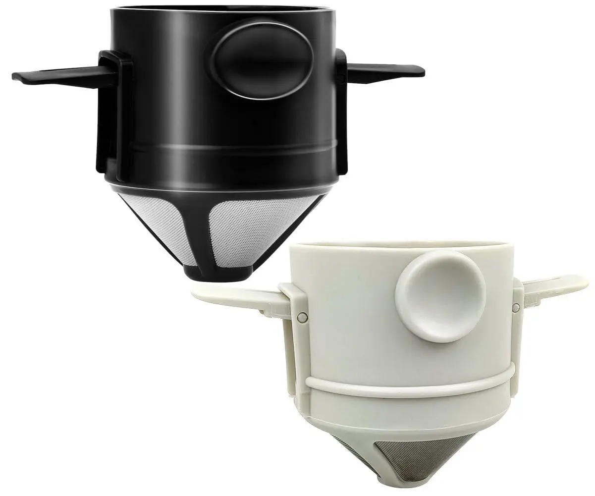 FREE SAMPLE New design household portable Reusable Paperless Mini Coffee Filter tea coffee dripper