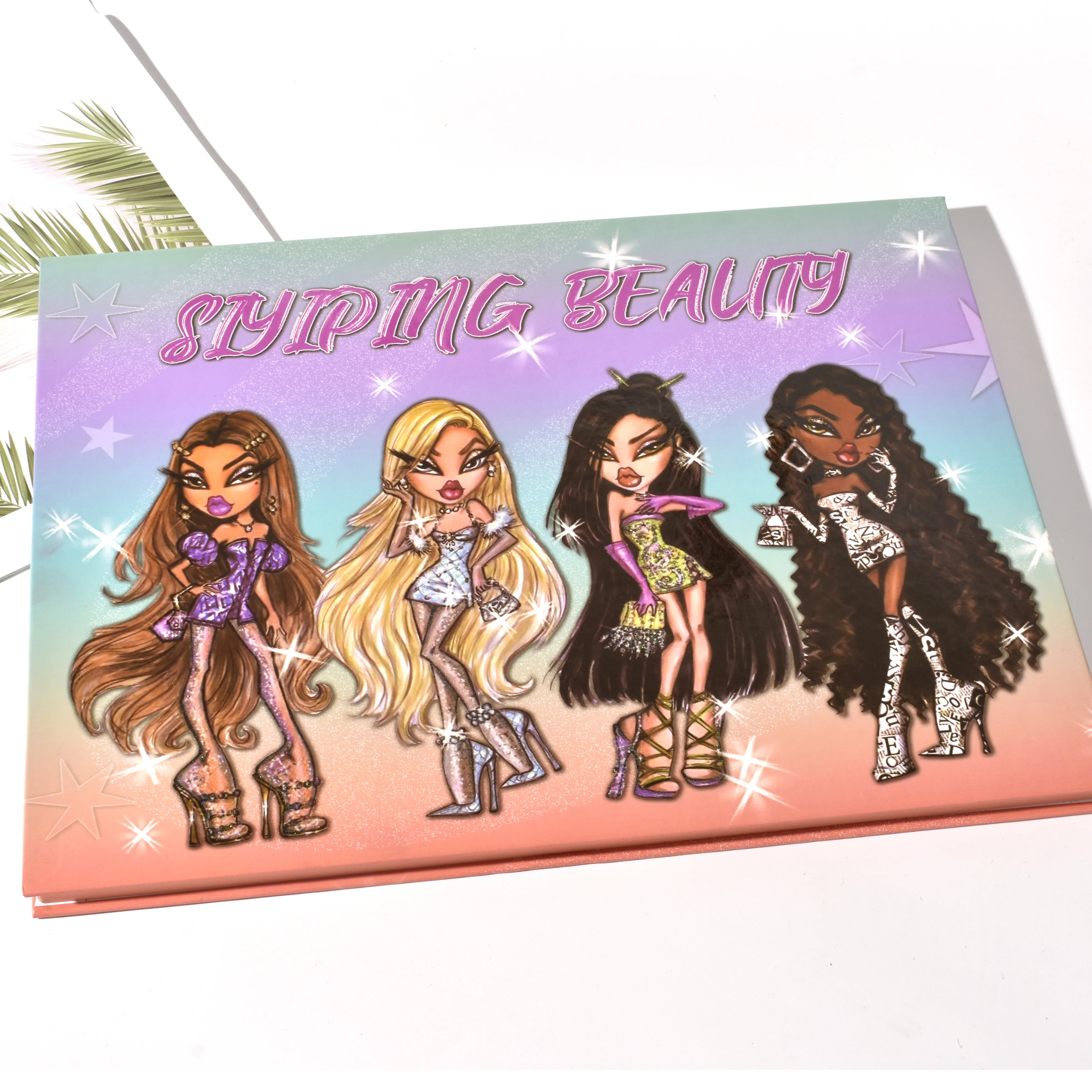 New Ultramo style cosmetic highlighter glitter bratzy girl high pigmented vegan cosmetics makeup eyeshadow maquillaje Palette