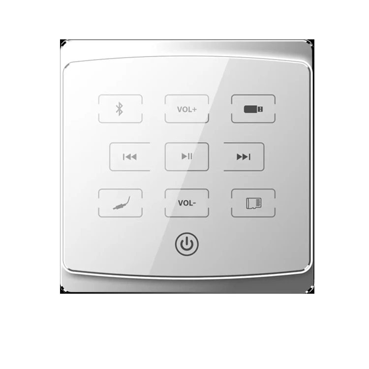 CH1864 2x20watt Home use Ble USB MP3 Music Wall mount Amplifier for Home Theater System with Remote Controller