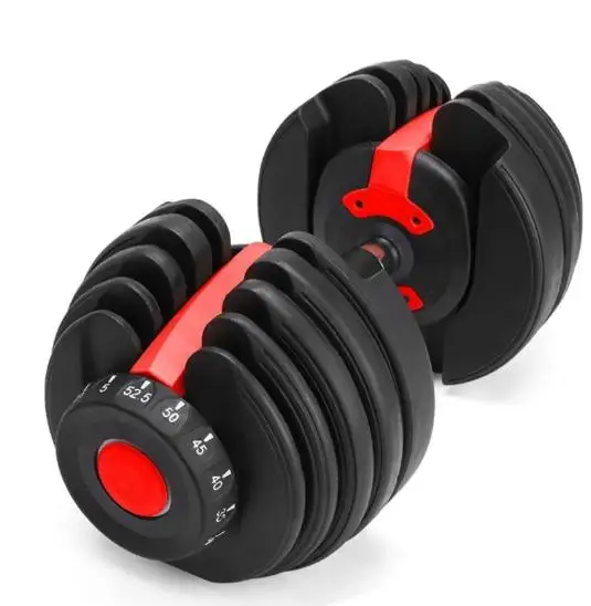  Оптовая продажа конкурентоспособная цена регулируемый набор гантелей для бодибилдинга спортивное оборудование