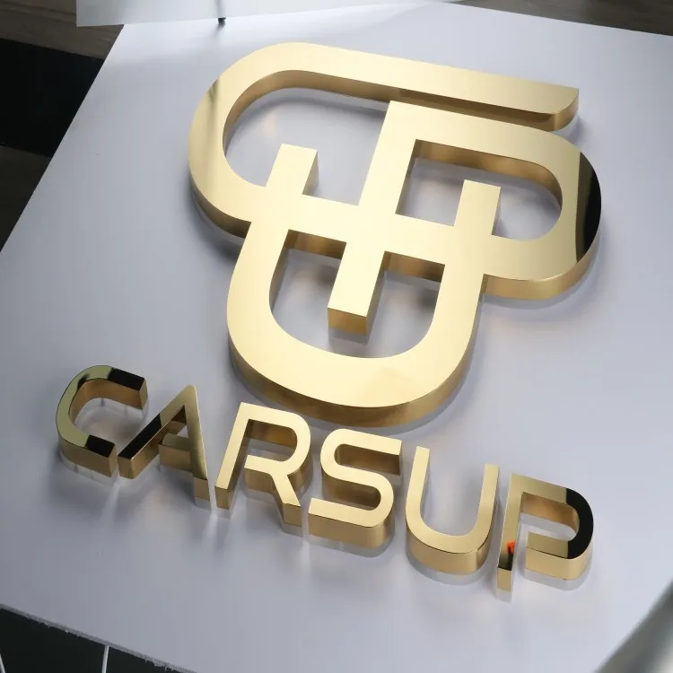 business sign board led back light logo office commercial business reception led signs 3d signage backlit custom sign