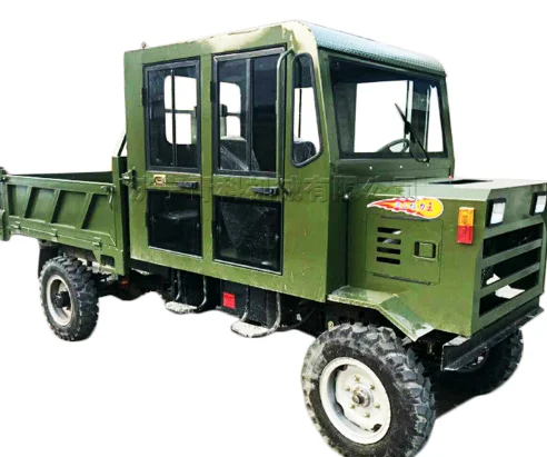 Diesel hydraulic transporter vehicle Agricultural Grain Cargo Carrier concrete  loader  Four-wheel construction vehicle