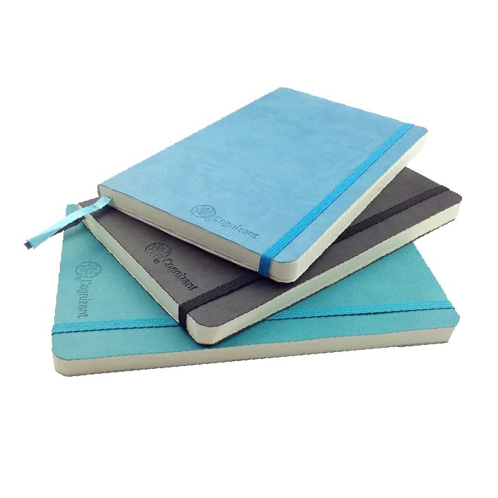 FOCUS 2024 New Binding Notebook Custom Logo Promotional Gift Notepad Stationary Supply Custom Printing Notebook with Pen holder