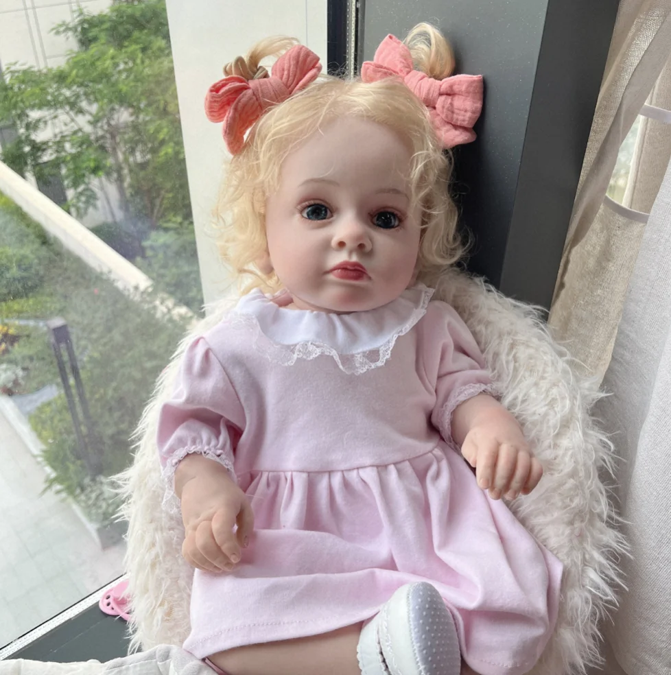 60CM Hot Sale Real Baby Dolls Reborn Newborn Reborn Baby Doll Kit For Sale Tutti Girl Princess Doll