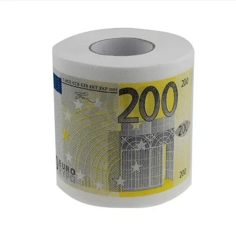 Туалетная бумага Money/Туалетная бумага евро 200