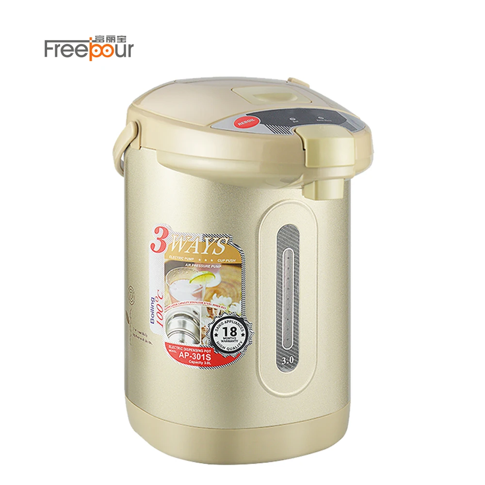 3 литра с антипригарным покрытием Электрический чайник термо воздуха чая горшок