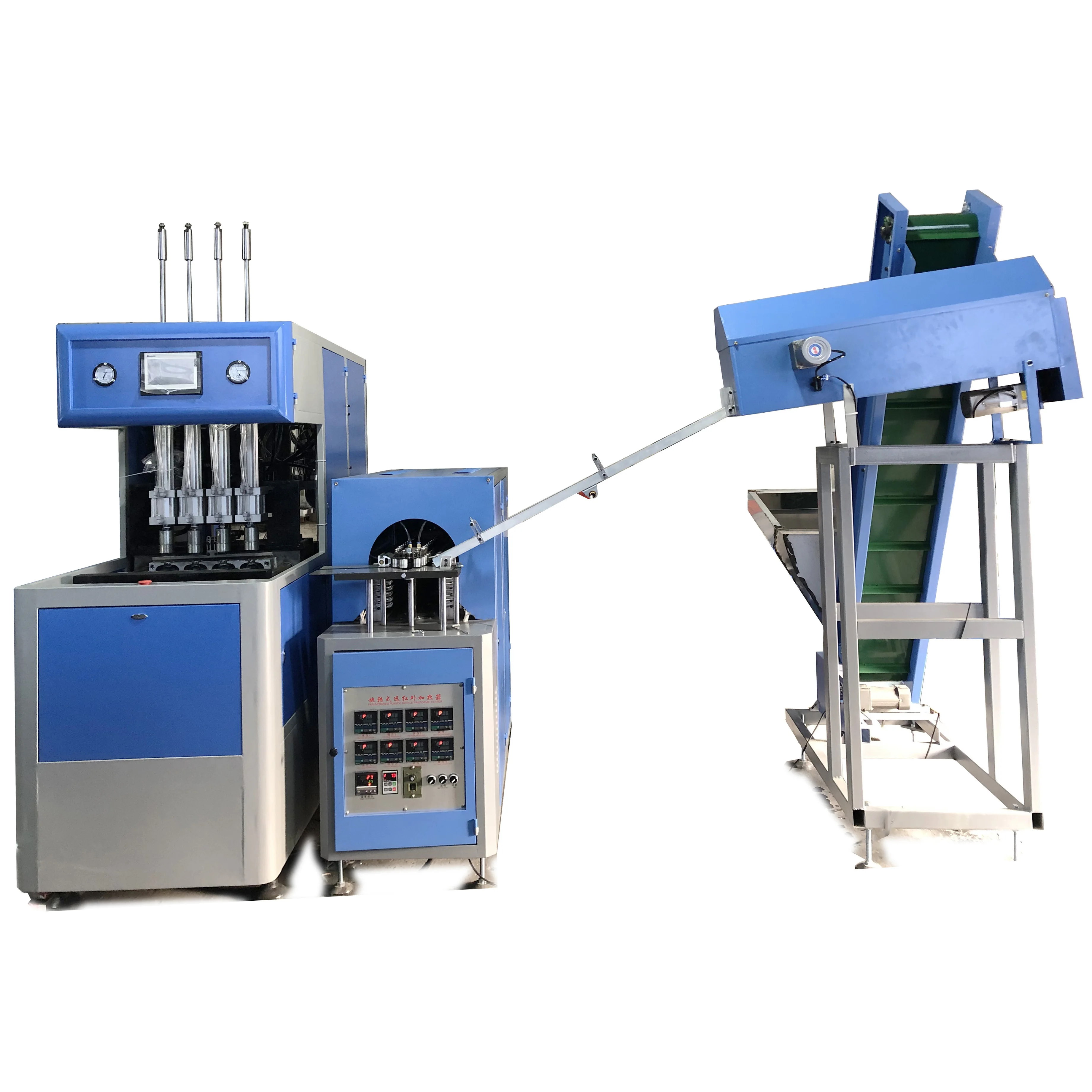 500ml water bottle blow molding machine pet semi automatic blowing plastic